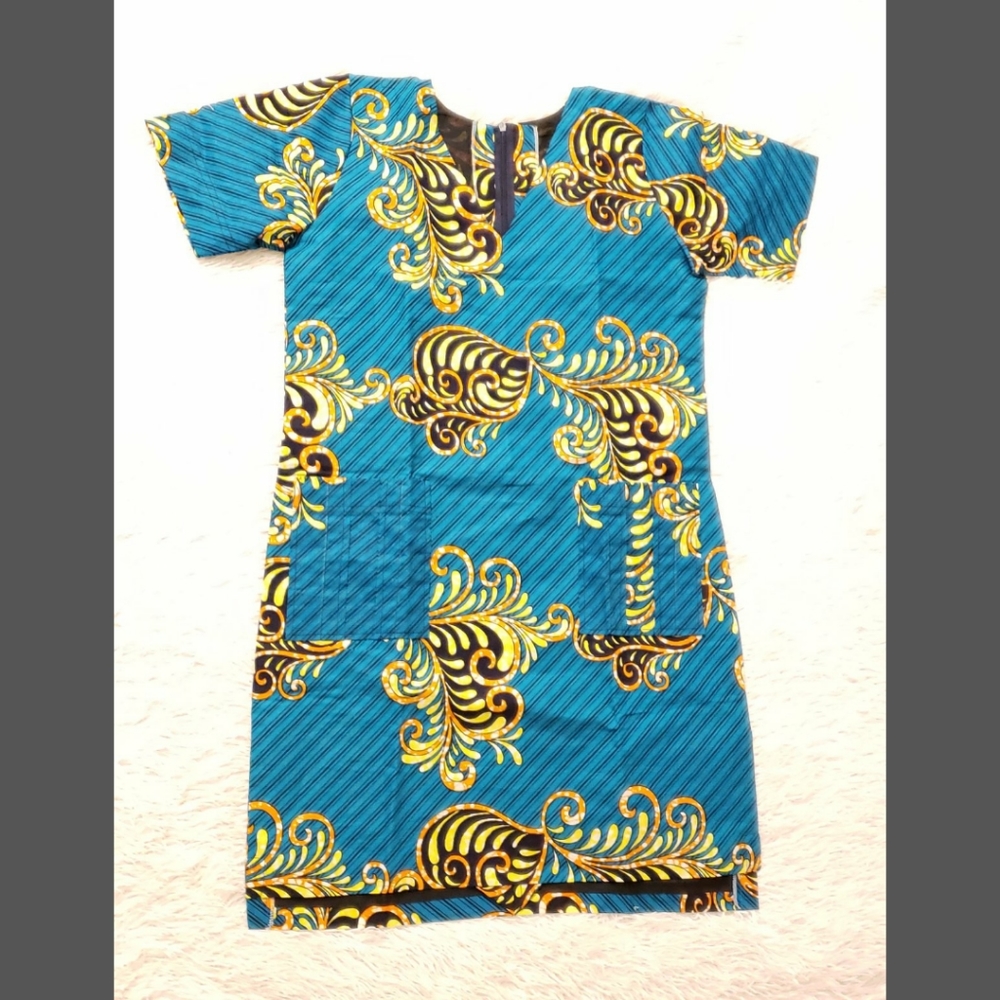 New Handmade African print Ankara M Dress